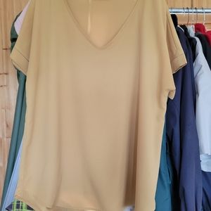 Mustard color zenana blouse